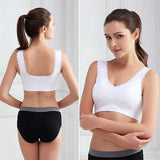 Super Comfortable Wireless Push Up Bra Lace