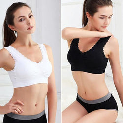 Super Comfortable Wireless Push Up Bra Lace