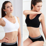 Super Comfortable Wireless Push Up Bra Lace