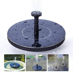 FLOATING SOLAR POWERED WATER FOUNTAIN PUMP