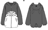 The Cozy Totoro Hoodie Jacket