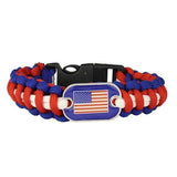 Patriotic Paracord Bracelet (FREE PROMOTION HAS ENDED)