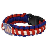 Patriotic Paracord Bracelet (FREE PROMOTION HAS ENDED)