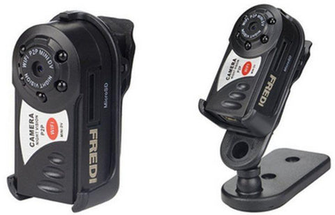 MINI WIFI DVR WIRELESS IP CAMCORDER NIGHT VISION MOTION DETECTION BUILT-IN MICROPHONE