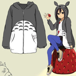 The Cozy Totoro Hoodie Jacket