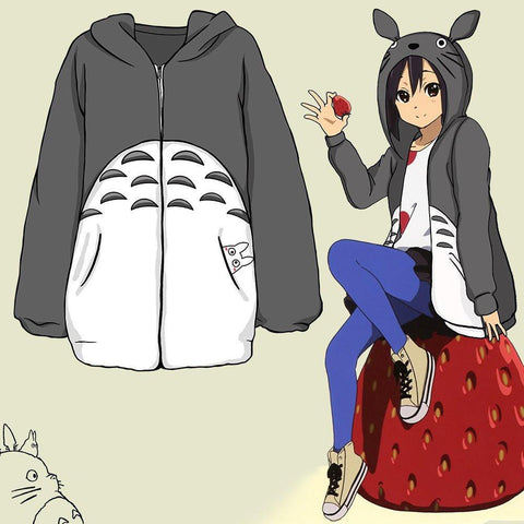 The Cozy Totoro Hoodie Jacket