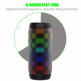 Colorful Waterproof LED Portable Bluetooth Speaker with Flashing Lights