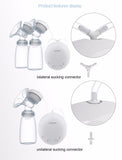 Real Bubee Breast Pump With Milk Bottles