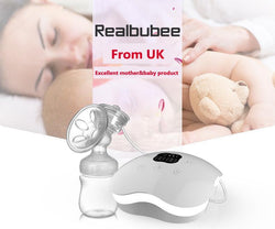 Real Bubee Breast Pump With Milk Bottles