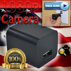 SpyExtreme™ - Full HD 1080p USB Charger & Security Camera