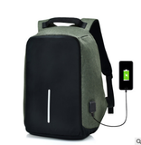 Sac à dos antivol multifonction pour hommes, avec chargeur USB intégré et pouvant transporter des ordinateurs portables de 16 pouces (40,6 cm) [Populaire]