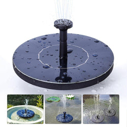 Solar Powered Bird Bath and Pond Fountain
