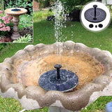 Solar Powered Bird Bath and Pond Fountain