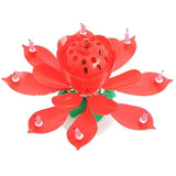 MUSICAL CANDLE LOTUS FLOWER