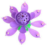 MUSICAL CANDLE LOTUS FLOWER