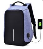 Sac à dos antivol multifonction pour hommes, avec chargeur USB intégré et pouvant transporter des ordinateurs portables de 16 pouces (40,6 cm)