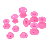 SILICONE, NO-HEAT HAIR CURLERS