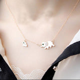 Double Elephant Necklace
