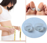 Slimming Magnetic Silicon Double Toe Rings Foot Massage for Losing Weight  (1 Pair)