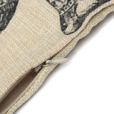 Mysterious Vintage Elephant Pillow Cover