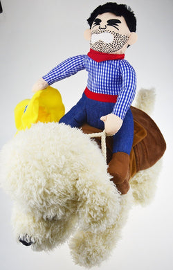 Riding Cowboy Dog Costume
