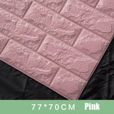 Stone Brick Pattern 3D PE Foam Wallpaper