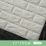 Stone Brick Pattern 3D PE Foam Wallpaper