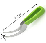 Stainless Steel Melon Slicer/Corer/Server
