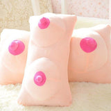 New Creative Plush Cushion Big Boob Breast Toy Gift Couple Funny Gift Erotic Pillow Cushion Home Decoration