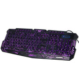 PRO GAMER KEYBOARD - MULTICOLOR RGB (ENGLISH AND RUSSIAN) - HOLY GAMER SPONSORED