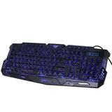 PRO GAMER KEYBOARD - MULTICOLOR RGB (ENGLISH AND RUSSIAN) - HOLY GAMER SPONSORED