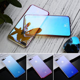 Gradient Blue-Ray Light Case for iPhone