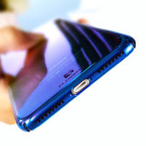 Gradient Blue-Ray Light Case for iPhone
