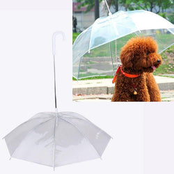 Inverted Translucent Dog Umbrella