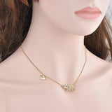 Double Elephant Necklace
