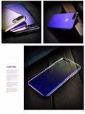 Gradient Blue-Ray Light Case for iPhone