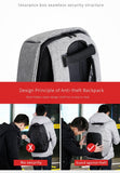 Mochila masculina antirroubo para carregador  USB multifuncional para notebook de 16 pol. [Popular]
