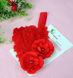 Handmade Feather Headband