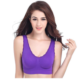 Super Comfortable Wireless Push Up Bra Lace