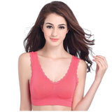 Super Comfortable Wireless Push Up Bra Lace
